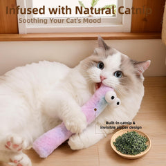 2BB jouet chat avec bruit-crissement pour stimulation naturelle.