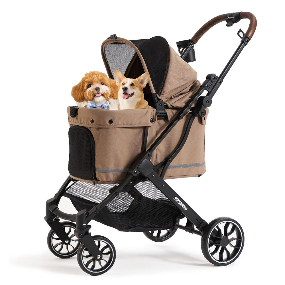 Chariot 797Audio – ensemble spacieux pour sorties quotidiennes avec animaux.