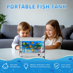 7CDXD aquarium-factice avec coraux colorés, ambiance marine dynamique et apaisante.