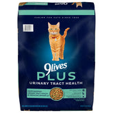 Croquettes 9Lives Plus pour voies urinaires, soutien potentiel de la santé urinaire.
