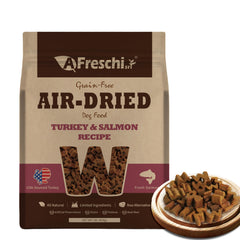 A Freschi srl sac démarrage 1 lb dinde et saumon prêt à nourrir les chiots.