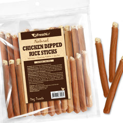 Friandise A Freschi srl au poulet, premier ingrédient, récompense savoureuse pour chien.