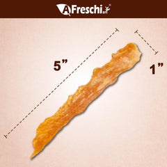 A Freschi srl tendons de dinde chien texture ferme, stimule la mastication et la satiété