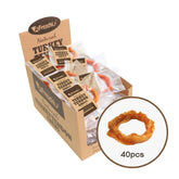 Tendons de dinde A Freschi srl en emballage, pratique et durable pour chiens.