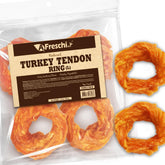 A Freschi srl tendons dinde USA pour chien, friandise protéinée de haute qualité