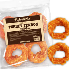 A Freschi srl tendons dinde USA pour chien, friandise protéinée de haute qualité