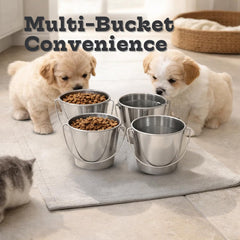 Seau d'eau durable AASPIRE PETS pour chiens miniatures.