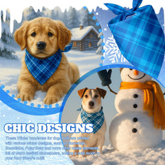 Abbylike bandanas chien – matière polyester respirante pour le confort