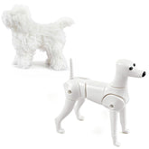 Abbylike caniche jouet: modèle réaliste pour entraînement du toilettage et démonstrations