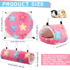 Abbylike tunnel chinchilla 50x15cm — zone de jeu sûre et compacte