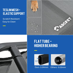 ABCPET-tissu Teslin maillage respirant pour une fraîcheur durable.