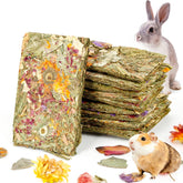 Friandises naturelles Abizoo pour lapins, emballage individuel pratique.
