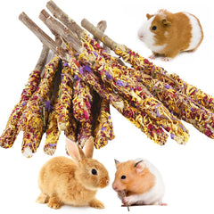 Abizoo lapin batons pomme petales - jouet de mastication sain