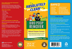 Absolutely Clean produit fabriqué Etats-Unis pour usage intérieur et extérieur.
