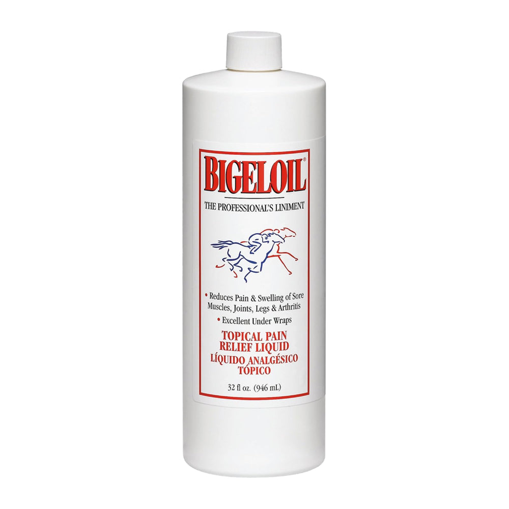 Absorbine Bigeloil Liniment, flacon 32 oz, soulagement potentiel après l effort.