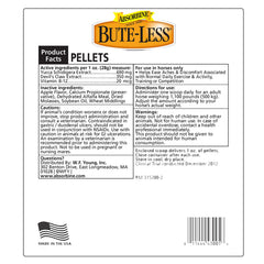 Absorbine Bute-Less pellets appétents: granules faciles à donner.