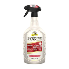 Absorbine ShowSheen en bouteille spray pour démêler rapidement les crinières.