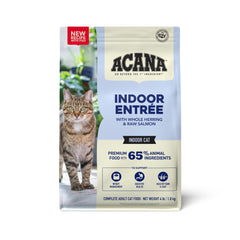 ACANA Indoor Entrée hareng entier: goût riche et appétence pour chats d’intérieur.