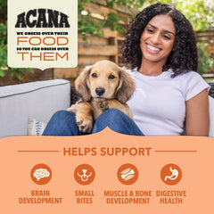 ACANA Wholesome Grains Puppy: céréales riches en fibres pour chiots vigoureux