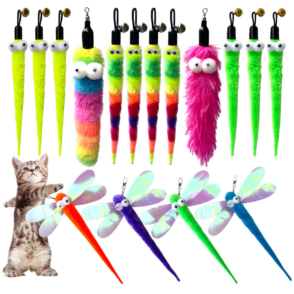 AcceLeah chenille de remplacement pour jouet chat, stimule l’instinct de chasse.