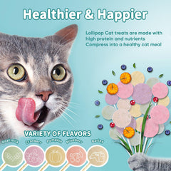 Achuhe Sucette Chat Lyophilise A Lecher Pratique – récompense sans désordre lors du jeu.