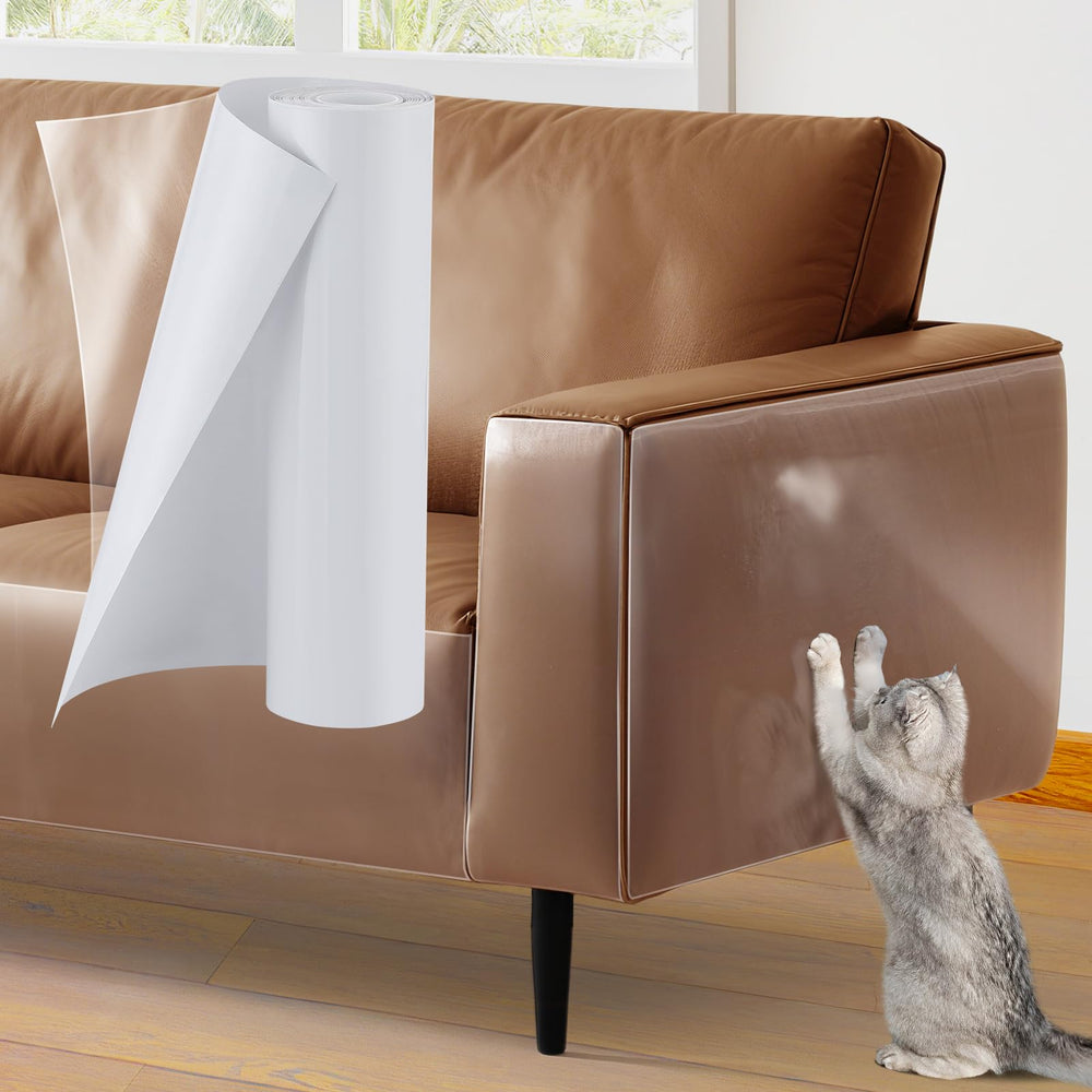Acostop protecteur cuir transparent découpe facile protège les meubles.