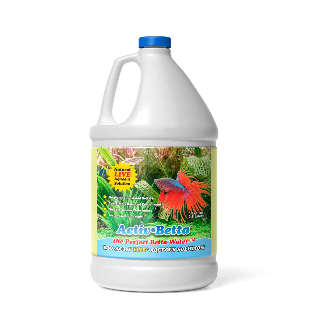 Activ Betta Bio-Activ Live – bouteille-galon pour démarrage rapide du cycle.
