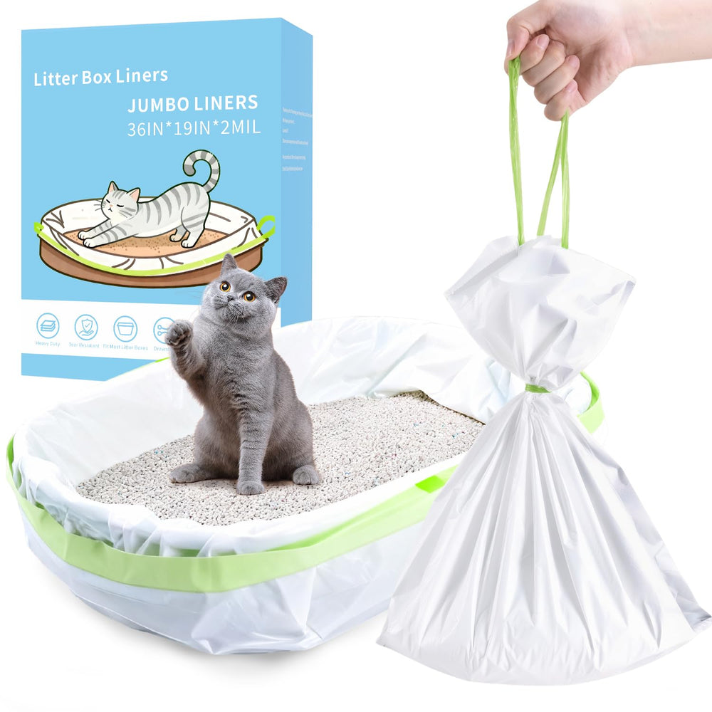 ACXZYYJ liner litière jumbo 36x19: nettoyage rapide sans fuite.