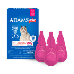 ADAMS Plus Chat : applicateur sans goutte facilitant l’application sur le pelage.
