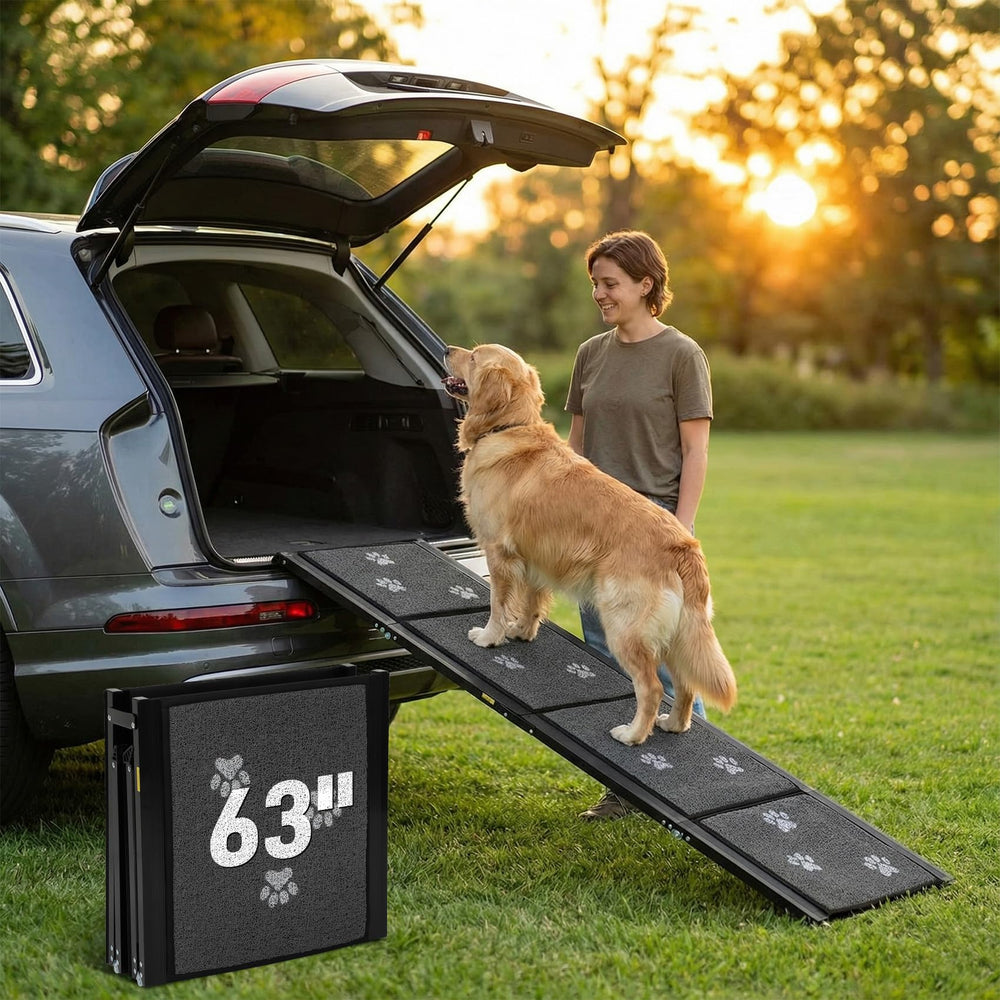 Ademon Rampe 63 po avec surface antiderapante facilitant l'acces en voiture.