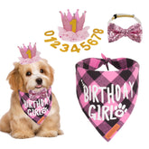 ADOGGYGO chapeau anniversaire chien rose pour des photos joyeuses et mémorables.