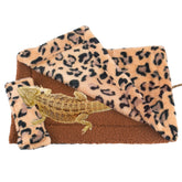 ADOGGYGO lit pour dragon barbu avec oreiller et couverture, sommeil confortable et sûr