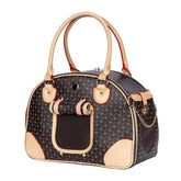 Adriene's Choice sac-chat luxe face assure un transport sûr et élégant.