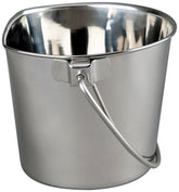 Advance Pet Products seau inox plat 2 quarts, durable pour nourriture et eau.