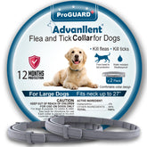 Collier Advanllent anti-puces et tiques pour chien, prévention rapide.