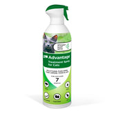 Le spray Advantage Chat tue puces et tiques, 8 oz, couverture à 360°.