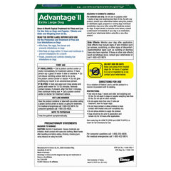Advantage II XL chien – élimine puces adultes, larves et œufs pour une protection complète