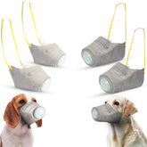 Masque Adweli pour chien avec 4 couches et filtration.