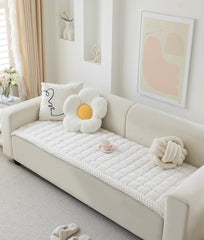 Housse AEEISHOMEREFORM pour canapé 3 coussins, protection durable et nettoyage facile