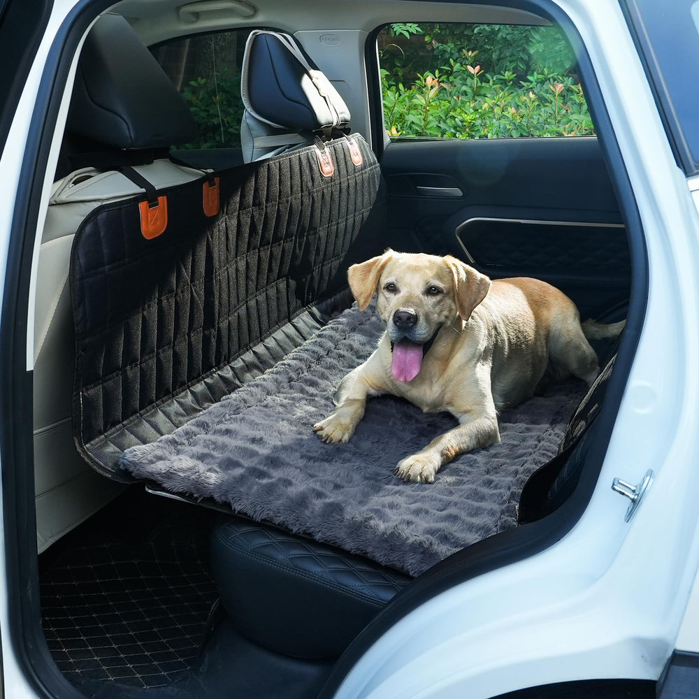 AEEISHOMEREFORM lit-chien-extension-siege-arriere: confort renforcé en voyage.