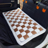 Tapis d'assise arrière AEEISHOMEREFORM pour chien, confort et protection du véhicule.