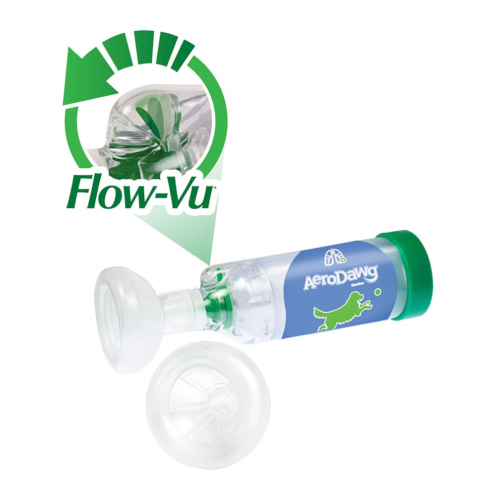 AeroDawg-chambre-aerosol-original facilite la distribution du medicament chez le chien