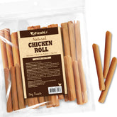 A Freschi srl friandises poulet – emballage visible, récompense naturelle pour chien.