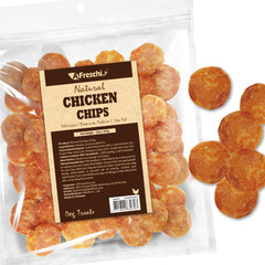Friandises au poulet A Freschi srl en emballage pratique pour récompenses.