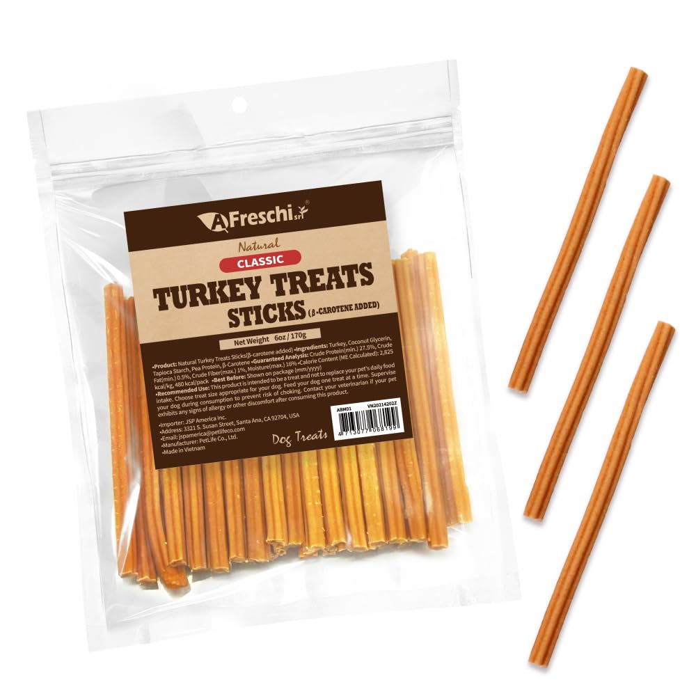 Sachet dinde naturelle A Freschi srl, croquant et pratique pour récompenser.