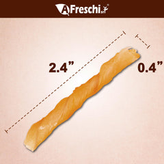 A Freschi srl – texture ferme des tendons de dinde, récompense naturelle.