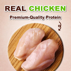 A Freschi srl texture moelleuse poulet pour chien, facile à mâcher