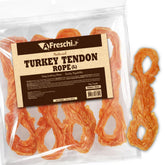 A Freschi Tendons dinde pour chien – emballage 10onces corde, récompense naturelle et durable