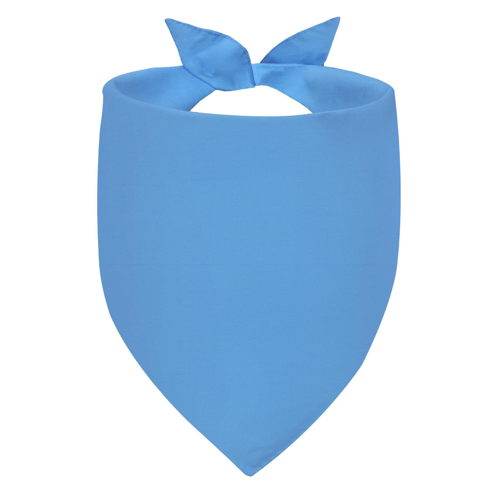 Bandana Agroon bleu grand pour chien, facile à porter et lavable.