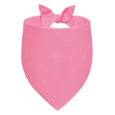 Bandana Agroon pour chien rose, vue avant, look tendance lors des balades.